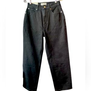 NWT EVERLANE CURVY WAY HIGH JEAN BLACK